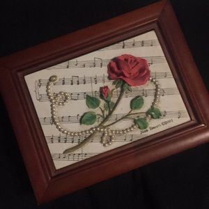 Rose Jewelry Box (also a music box!)
